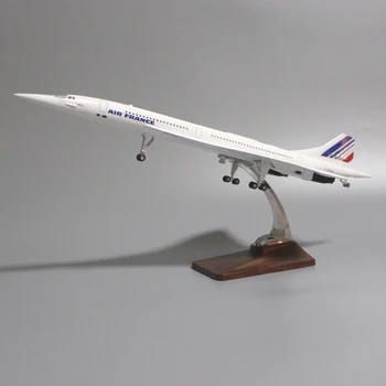 1-125 Масштаб British Airways Concorde Модель Самолета Из Металлического Сплава 50 см Модель Самолета Великобритании Для Детей, Подарок На День Рождения, Коллекции Игрушек