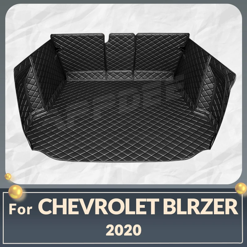 Автоматический коврик для багажника с полным покрытием для Chevrolet BLRZER 7-Seat 2020, Накладка для автомобильного багажника, Аксессуары для защиты интерьера Грузового лайнера 0