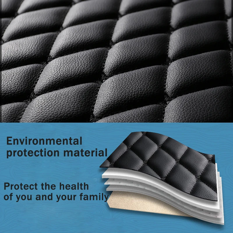 Автоматический коврик для багажника с полным покрытием для Chevrolet BLRZER 7-Seat 2020, Накладка для автомобильного багажника, Аксессуары для защиты интерьера Грузового лайнера 3