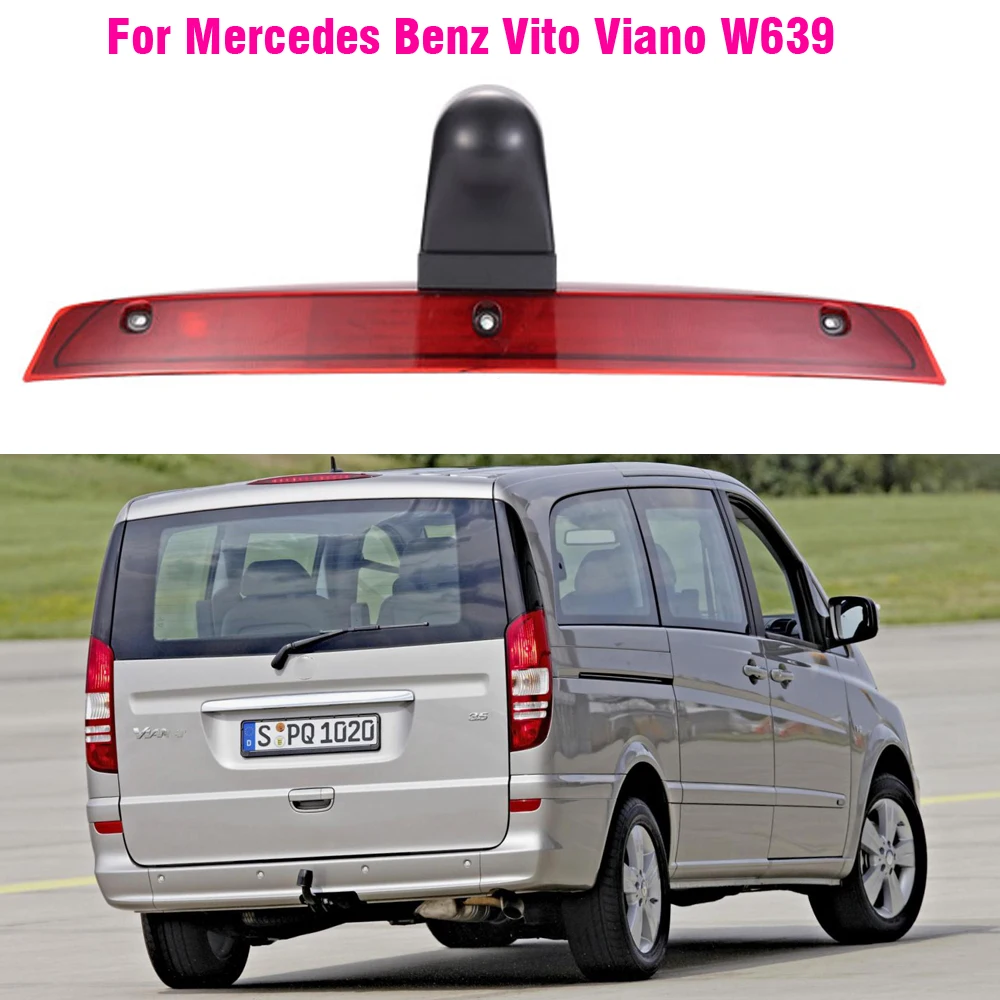 Автомобильный Высокий стоп-сигнал 3-я Камера заднего вида Заднего вида для Mercedes-Benz Vito Viano W639 2003-2014 0