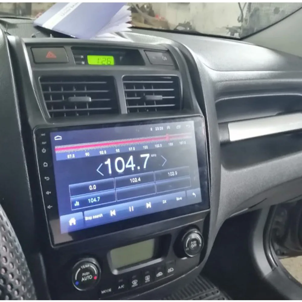 Автомобильный мультимедийный плеер стерео GPS DVD радионавигация Android экран для Kia Sportage JE KM 2005 ~ 2010 4
