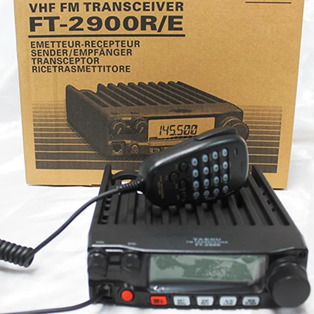 Автомобильный радиоприемник YAESU FT2900R FT-2900R мощностью 75 Вт, мощный мобильный трансивер FM 144 МГц 5
