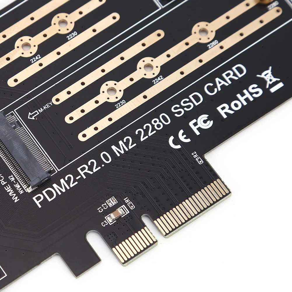 Адаптер NVME/M2 PCIE SSD M2 для SATA PCI-E Card M Key + B Key Дополнительные карты PCIE для M2/M.2 Удлинитель кабеля карты адаптера 4