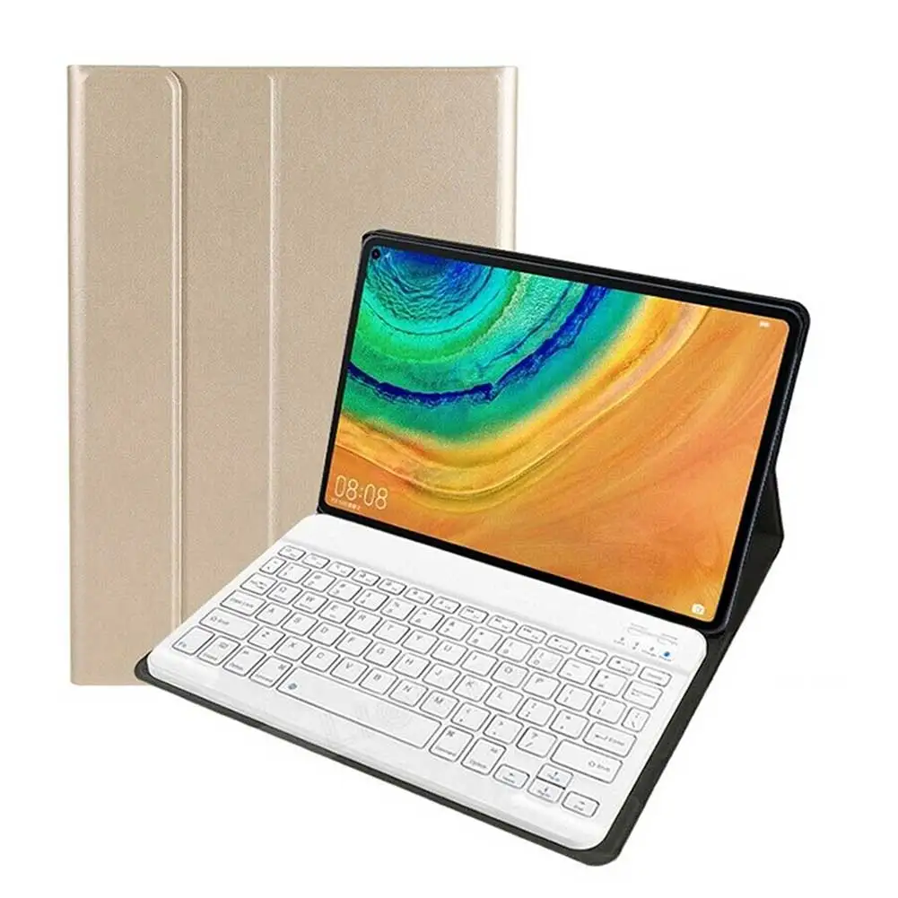Беспроводная Клавиатура Bluetooth с Подсветкой, Чехол для HUAWEI MatePad Pro 10,8 Дюймов MRX-W09 AL09, Магнитная Крышка, Корпус клавиатуры Планшета + Ручка 3