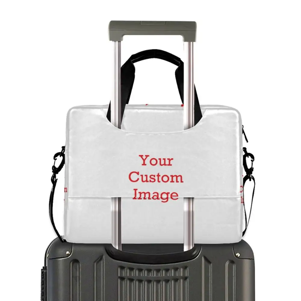 Бизнес-портфель с индивидуальным рисунком, Мужская Женская сумка, сумка для ноутбука, сумки через плечо, мужские дорожные сумки 4