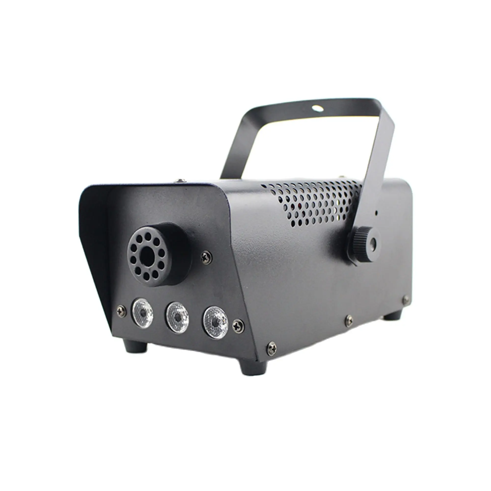 Быстрая доставка диско красочная дымовая машина mini LED remote fogger ejector dj Christmas party stage light противотуманная машина 1