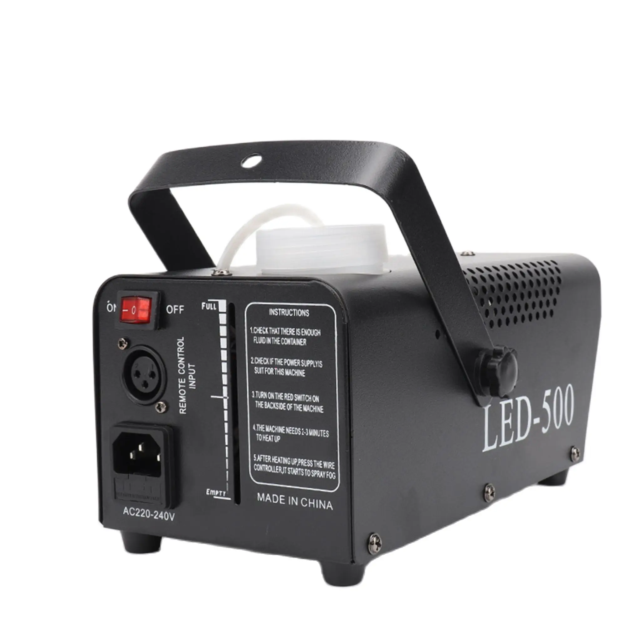 Быстрая доставка диско красочная дымовая машина mini LED remote fogger ejector dj Christmas party stage light противотуманная машина 3