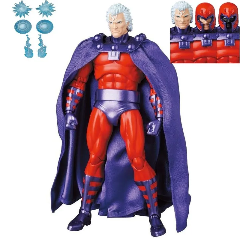 В наличии Mafex №179 Magneto, оригинальная версия комикса. Фигурка Коллекционная игрушка в подарок для детей, модель куклы 3