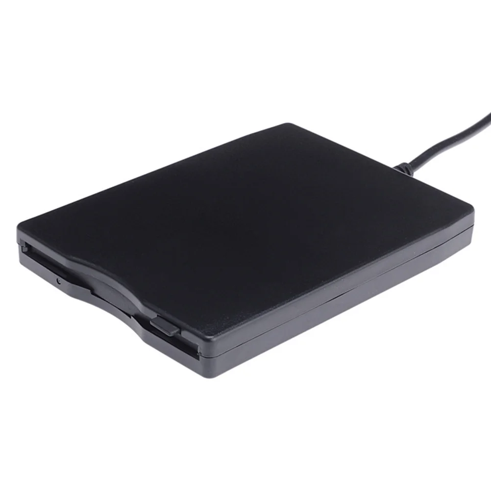 Внешний дисковод для ноутбука Портативный USB 20 дискет с высокой скоростью передачи данных, драйвер для Windows Window Win7 (черный) 1