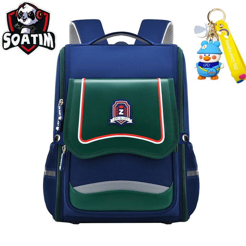 Водонепроницаемые детские школьные сумки для мальчиков и девочек рюкзак Детский ортопедический школьный рюкзак детский рюкзак для начальной школы mochila escolar 0
