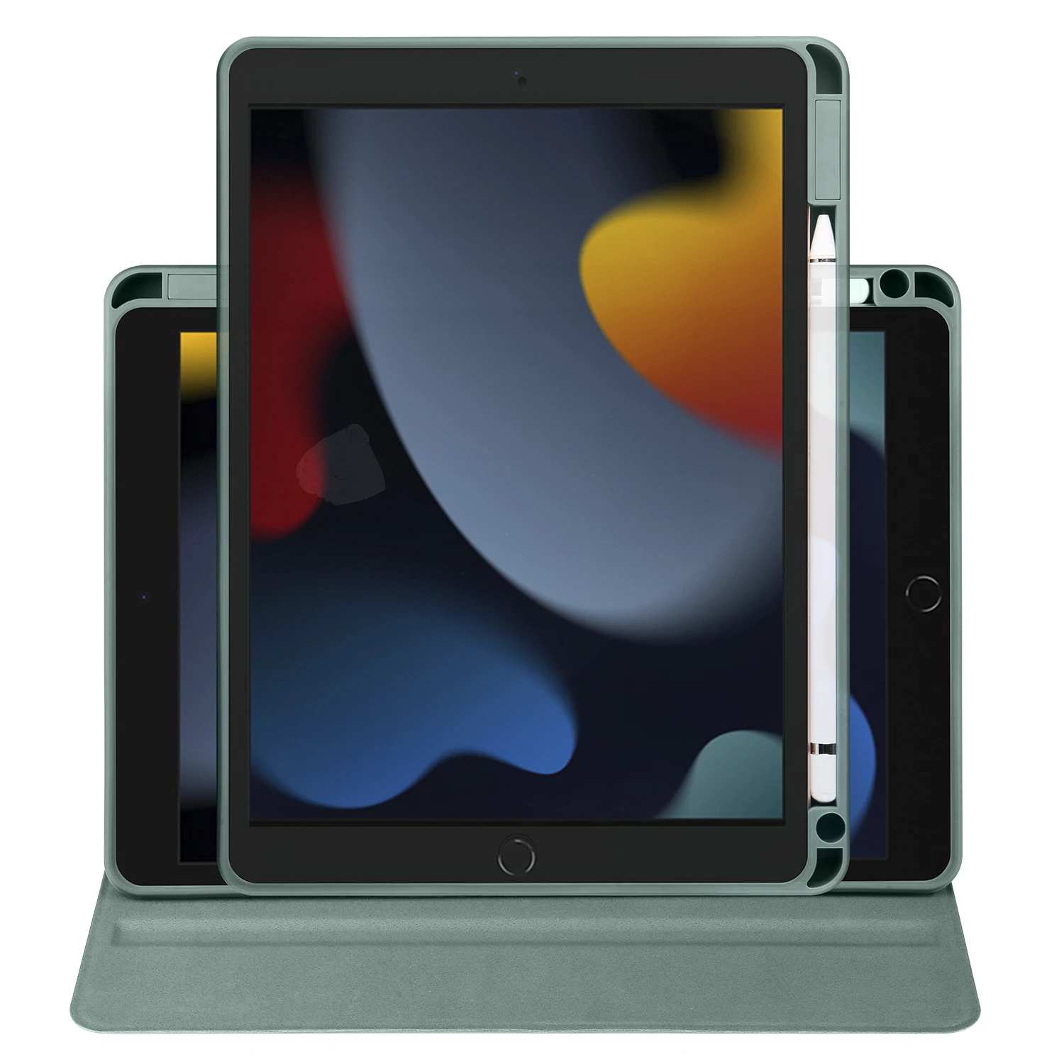 Вращающийся Чехол для Планшета iPad 10 2 7-го 8-го 9-го Поколения, Мягкая Акриловая крышка из ТПУ, Магнитные Складные Смарт-Чехлы iPad 10,2 Дюйма 4