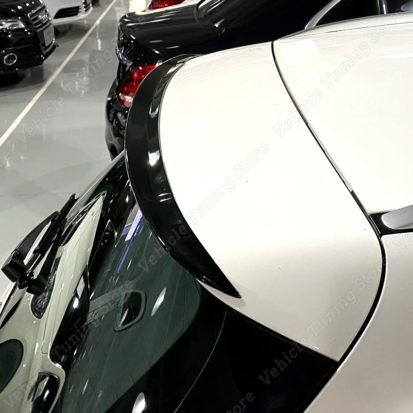 Глянцевый Черный Автомобильный Задний Спойлер на крыше, Комплекты для Кузова Mercedes Benz C-Class Wagon S205 Хэтчбек 2015 2016 2017 2018 2019 2020 3