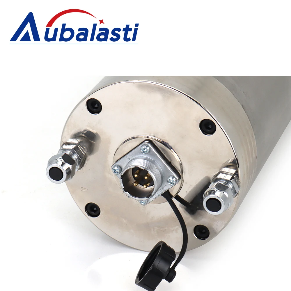 Двигатель сверлильного шпинделя Aubalasti с постоянным крутящим моментом 3 кВт 220 В 9.6A патрон ER20 1200-9000 об/мин 20-150 Гц для металлорежущего станка 3
