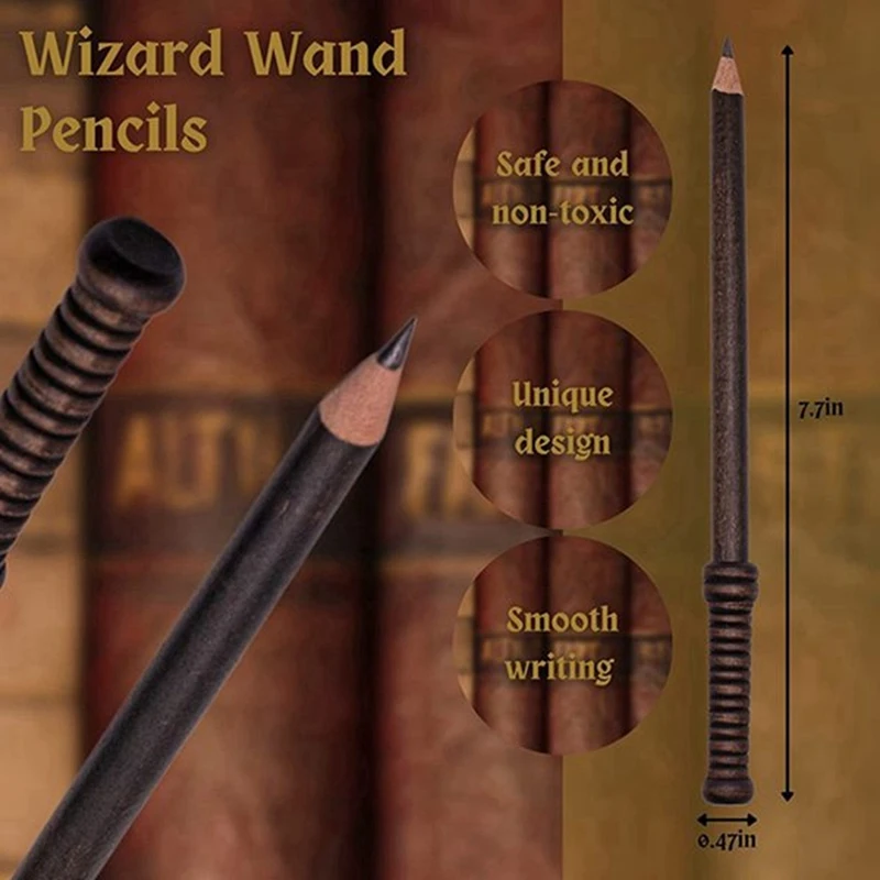 Деревянная палочка-карандаш, 35 Упаковок Волшебных Палочек, Наполнитель для подарочных пакетов на День Рождения, Сувениры для подростков, подарок для подростков 5