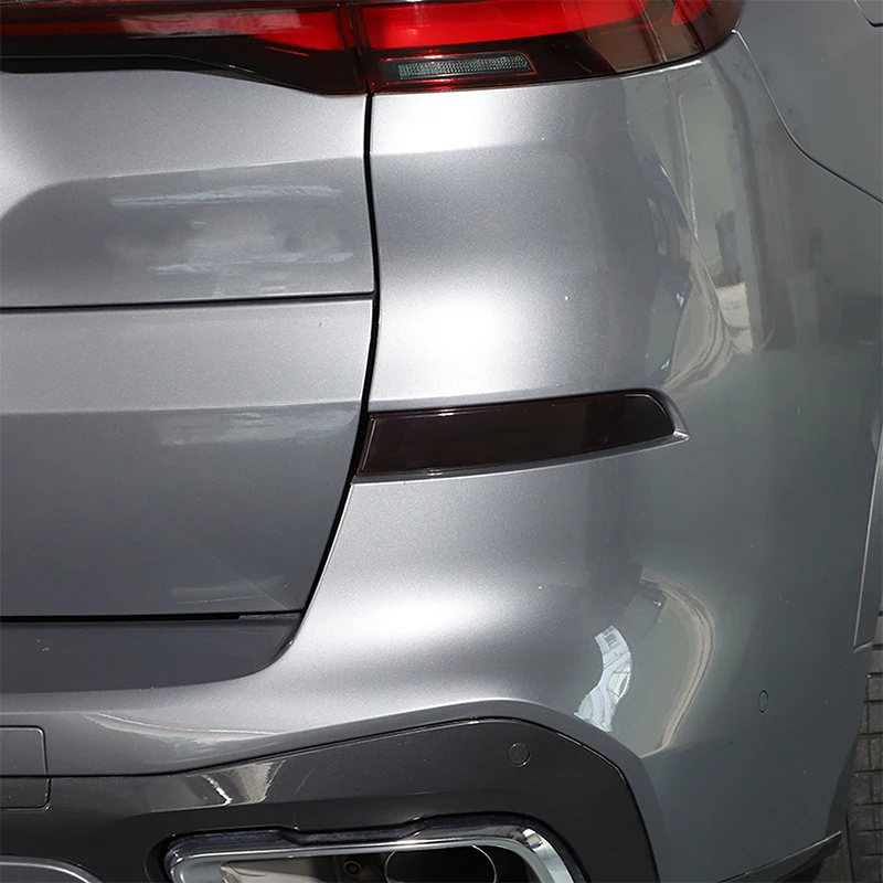 Для BMW X5 G05 2019-2022, ABS, затемненная задняя противотуманная фара, накладка, наклейка, автомобильные Аксессуары 4