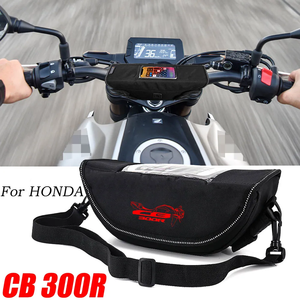 Для Honda CB300R CB300 R CB 300R CB 300 R Аксессуары для мотоциклов Водонепроницаемая и пылезащитная сумка для хранения на руле, навигационная сумка 0