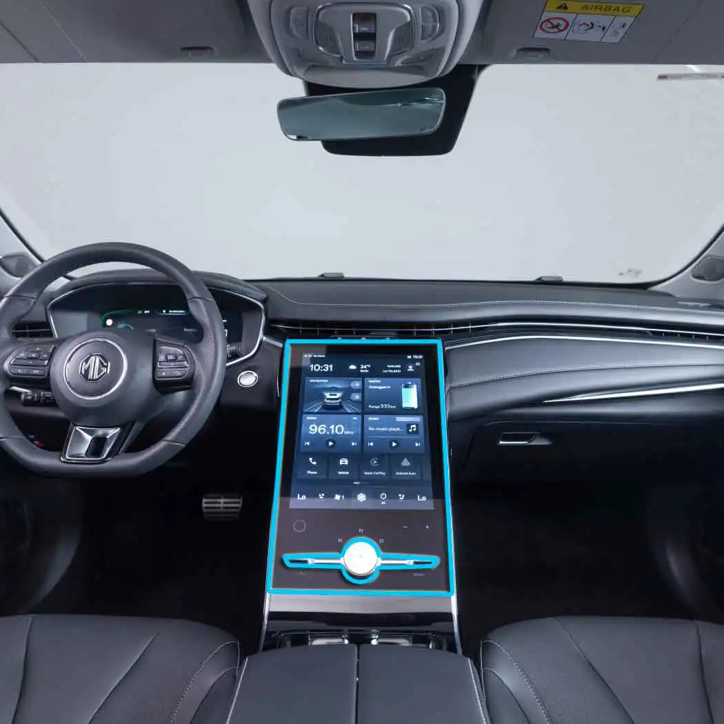 Для MG Marvel R Electric 2021 2022, 19,4-дюймовая автомобильная GPS-навигация, Защитная пленка из закаленного стекла, наклейка для интерьера автомобиля 0