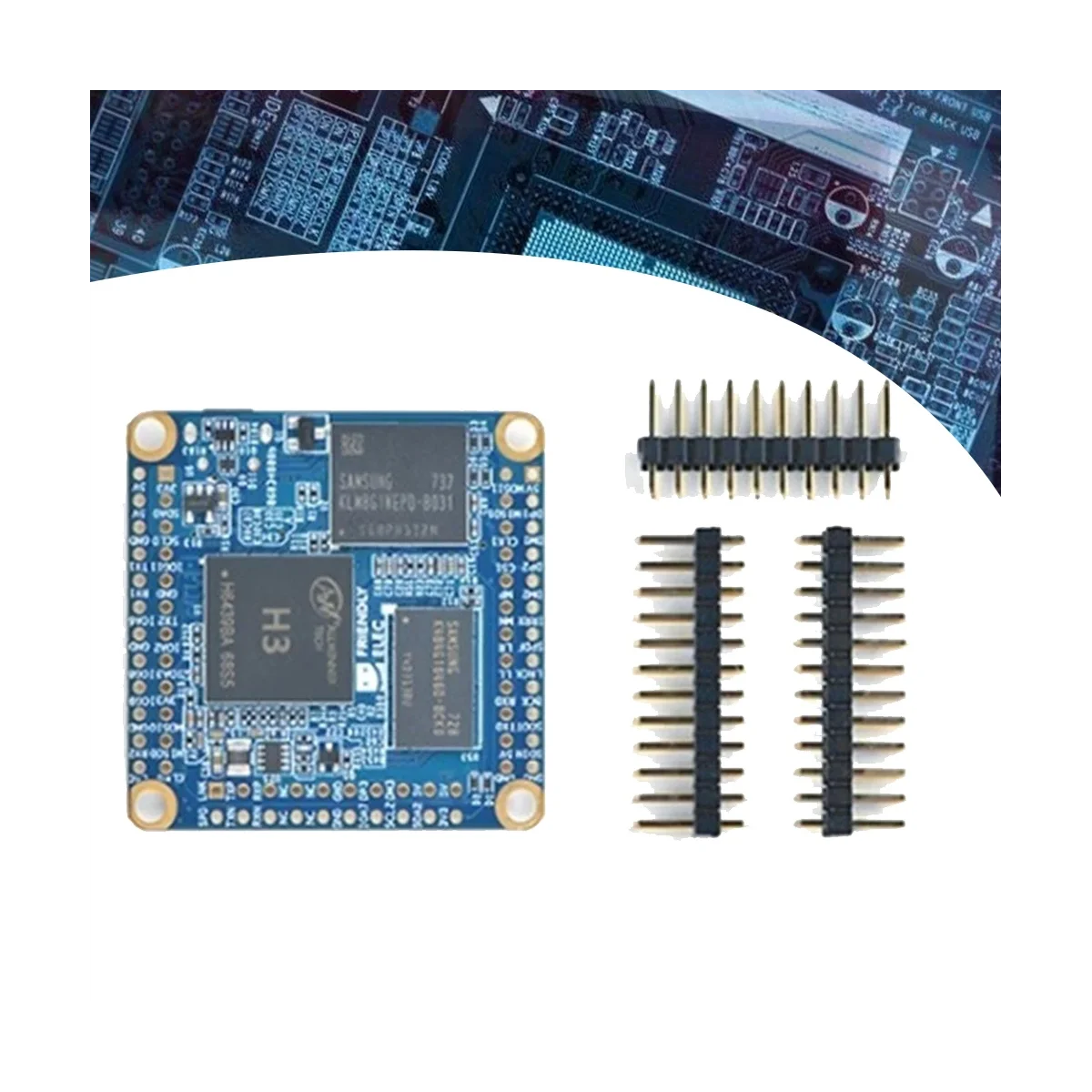 Для платы NanoPi NEO Core + контактный разъем +-USB кабель 512 МБ + 8G Allwinger H3 Core Core IoT Development Board 3