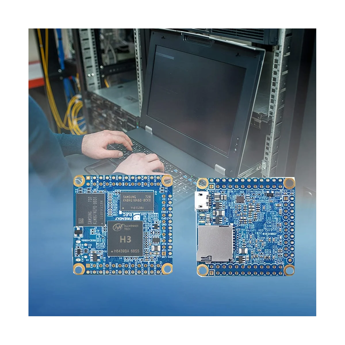 Для платы NanoPi NEO Core + контактный разъем +-USB кабель 512 МБ + 8G Allwinger H3 Core Core IoT Development Board 4