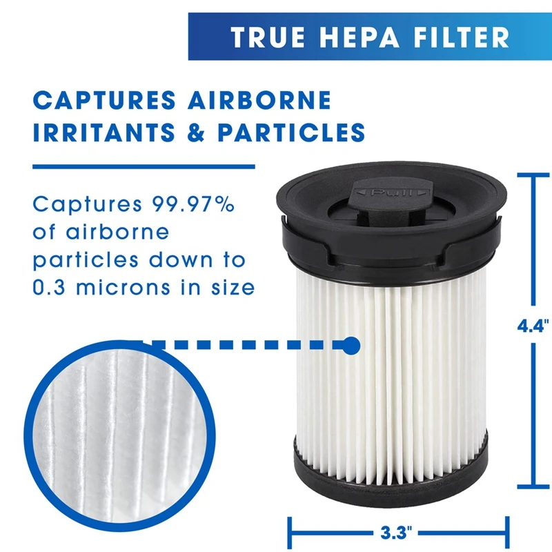 Запасные Части HEPA Фильтры, совместимые для беспроводных аксессуаров для пылесоса Miele Triflex HX1 3