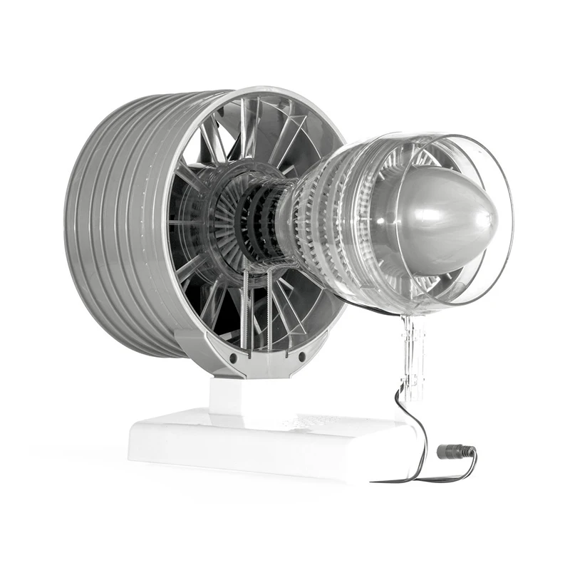Имитационная модель двигателя реактивного самолета Aerojet Turbofan Engine Подвижная игрушка DIY Assembl Kit 3