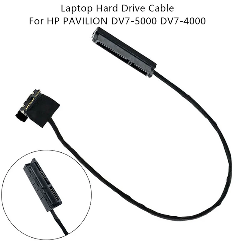Кабель для жесткого диска SATA для ноутбука, гибкий соединительный кабель для жесткого диска, интерфейс для HP PAVILION DV7-5000 DV7-4000 0