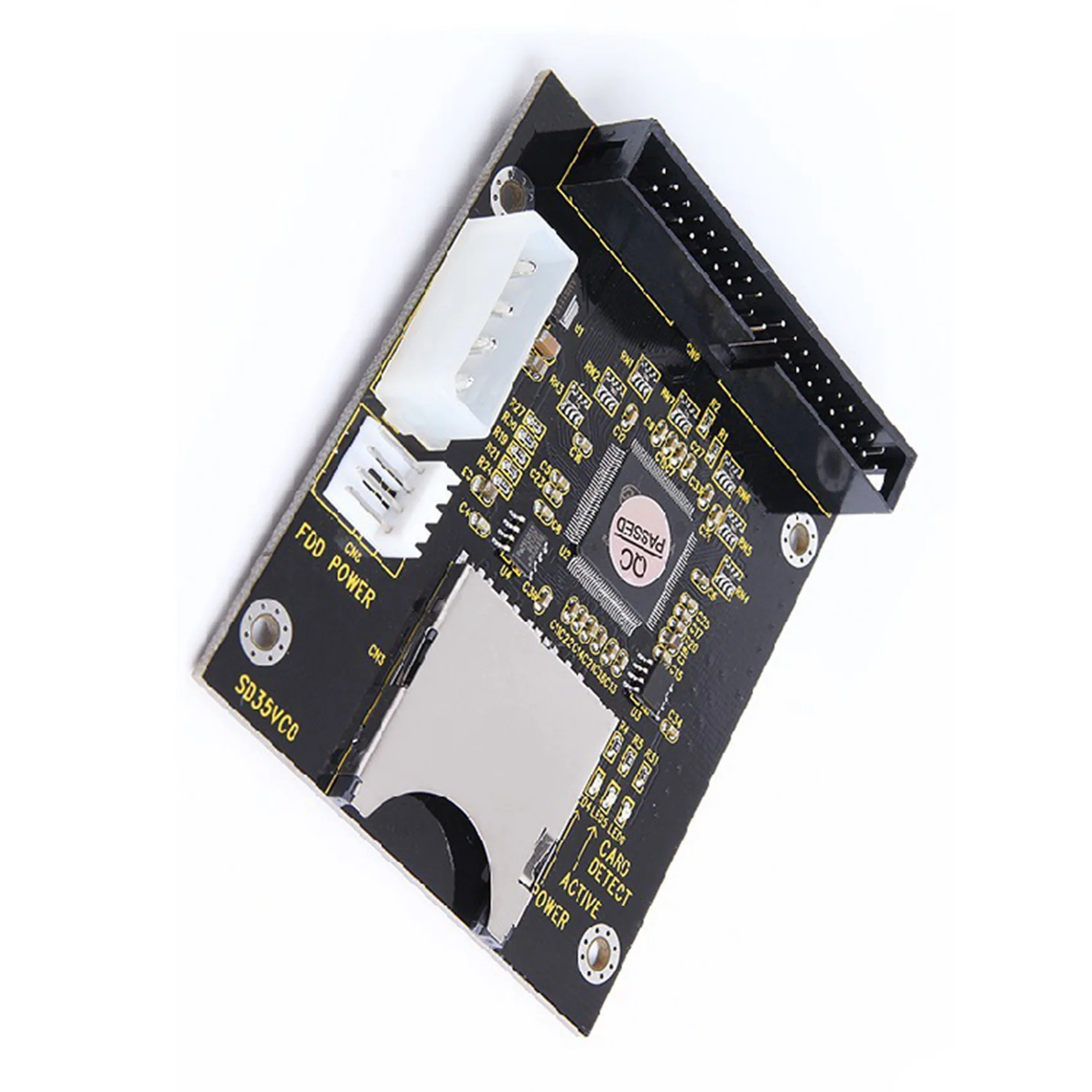 Карта конвертера SD на 3,5 дюйма IDE 40 Pin IDE SD Card Adapter SSD Embedded Storage Adapter Card IDE Expansion Card 4