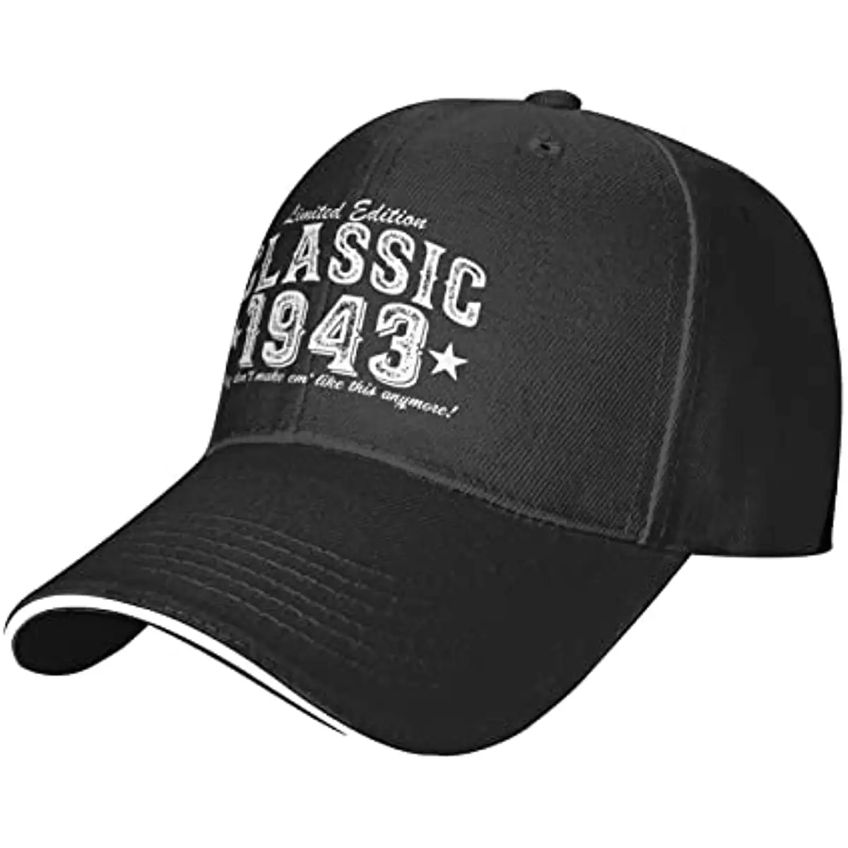Классические бейсболки 1943 80-х годов, мужские кепки 80-летнего винтажного автомобиля, бейсболки 1943 года, Подарок для женщин, Кепка-кепка Унисекс 1