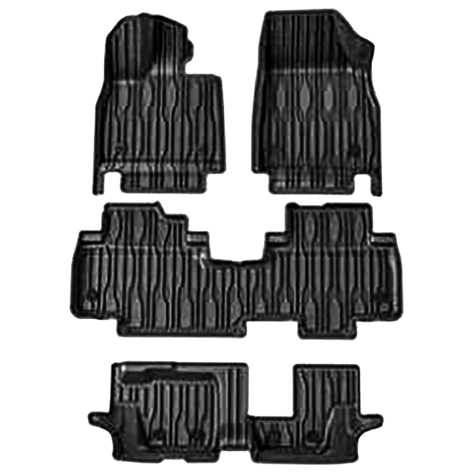 Коврики в багажник для BYD TANG 7SEAT Автомобильные Аксессуары Водонепроницаемая накладка для ног TPE Защита Левого руля 1
