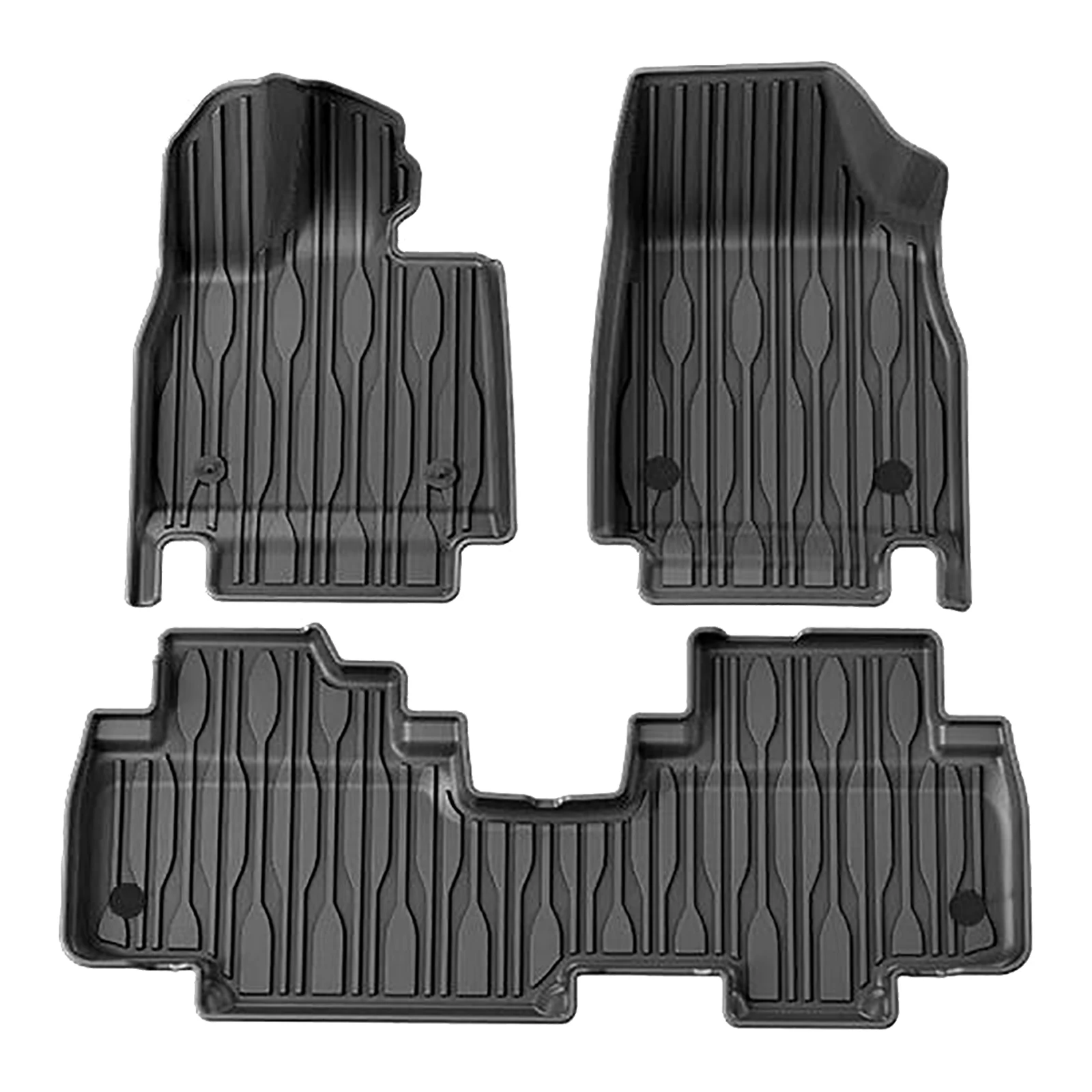 Коврики в багажник для BYD TANG 7SEAT Автомобильные Аксессуары Водонепроницаемая накладка для ног TPE Защита Левого руля 2