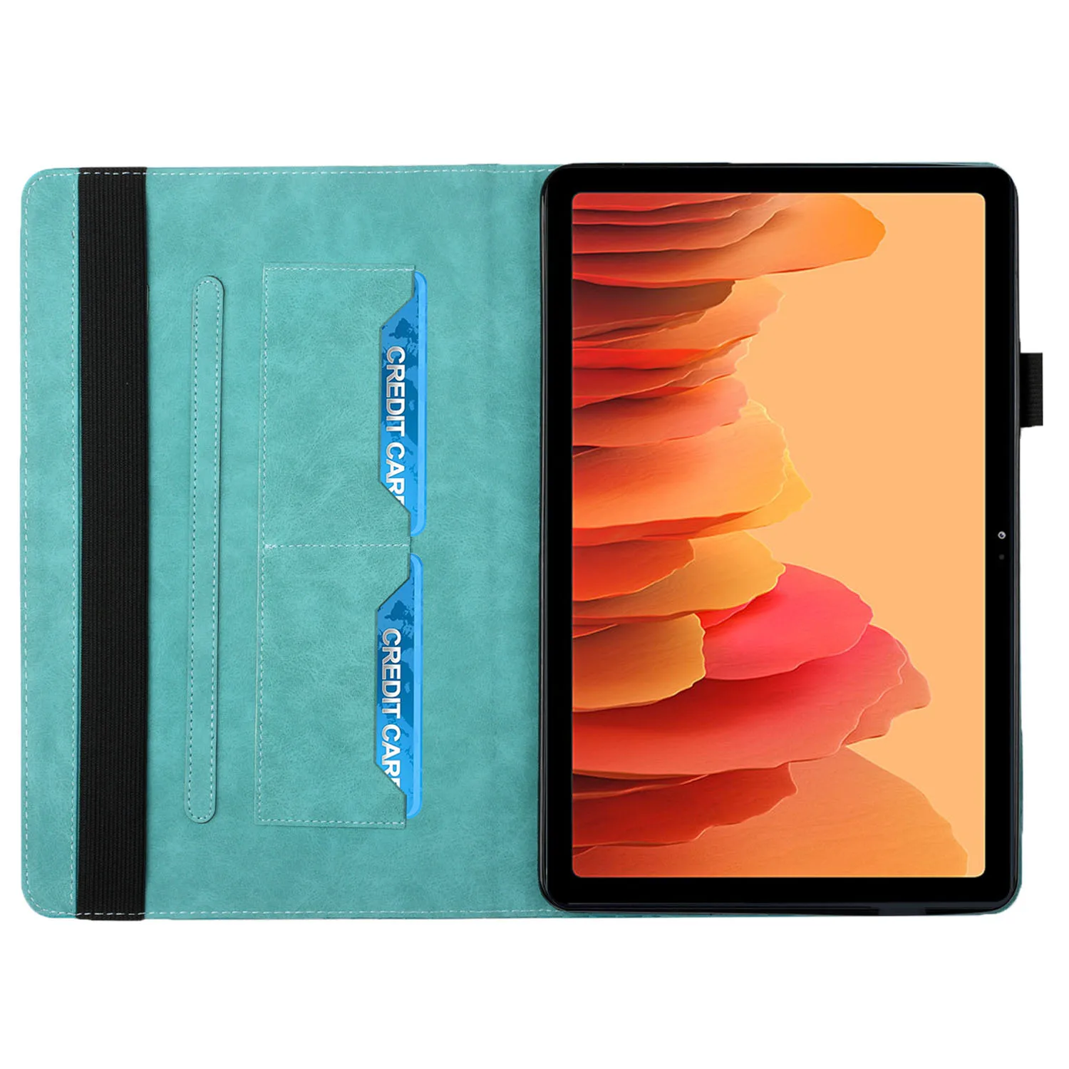 Кожаный чехол с бриллиантами на ощупь для Samsung Galaxy Tab A7 T500 10,4 2020, чехол для планшета Samsung tab a7 t500, чехол 5