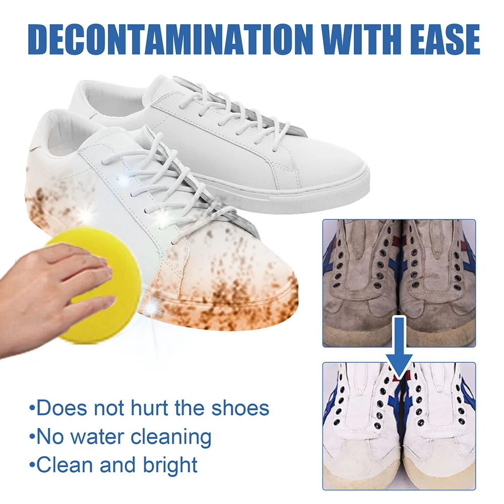 Крем для обеззараживания обуви, высокоэффективная Портативная смазка для мытья обуви Для чистки повседневной обуви 1