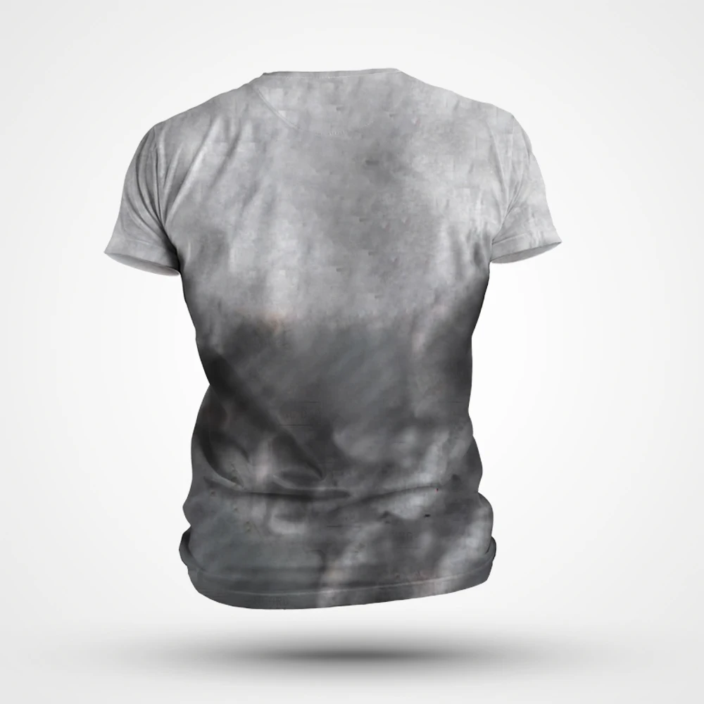 Лето 2023, Новая детская футболка с 3D цифровой печатью Льва, Свободный крой, мужской Модный удобный топ с коротким рукавом и круглым вырезом 3