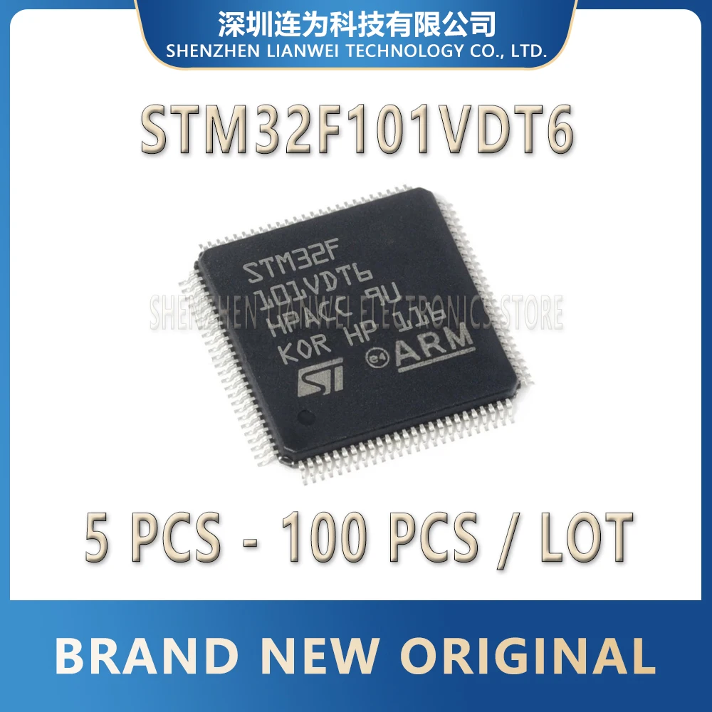 Микросхема MCU STM32F101VDT6 STM32F101VD STM32F101 STM32F STM32 STM IC LQFP-100 0