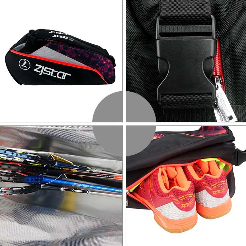 Многофункциональный Теннисный рюкзак Унисекс, Большая вместимость, сумка для тенниса, сумка для спортзала, сумка для фитнеса, Спортивные аксессуары, сумка для тенниса 2