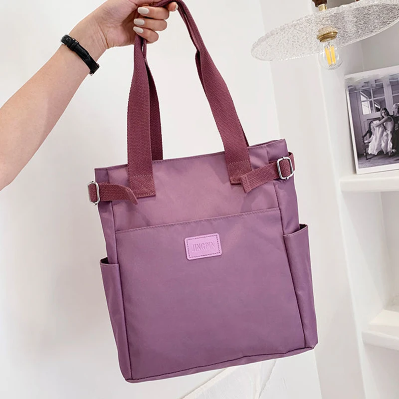 Модная многофункциональная сумка-тоут, Женская Большая Оксфордская сумка на плечо, повседневные сумки, Дорожные сумки для покупок, повседневный кошелек 4