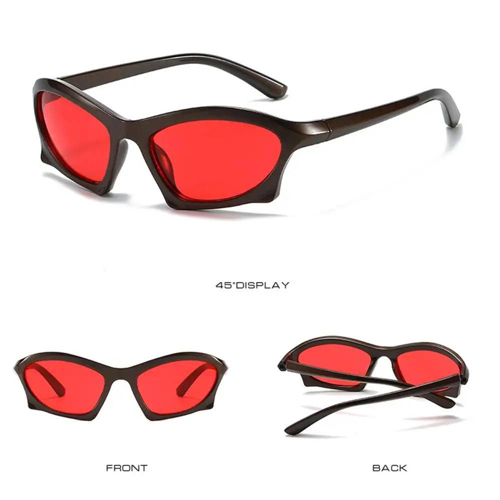 Модные Женские Мужские панк-оттенки для Вождения, Спортивные Солнцезащитные Очки, Солнцезащитные очки 3