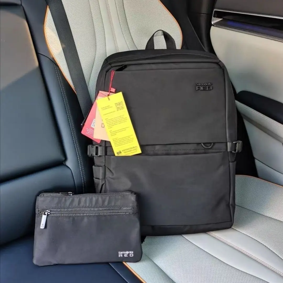 Мужской рюкзак Samsonite, портфель, рюкзак для пригородных поездок, 15,6-дюймовая повседневная сумка для компьютера, сумки для женщин, кошельки и дамские сумочки 0