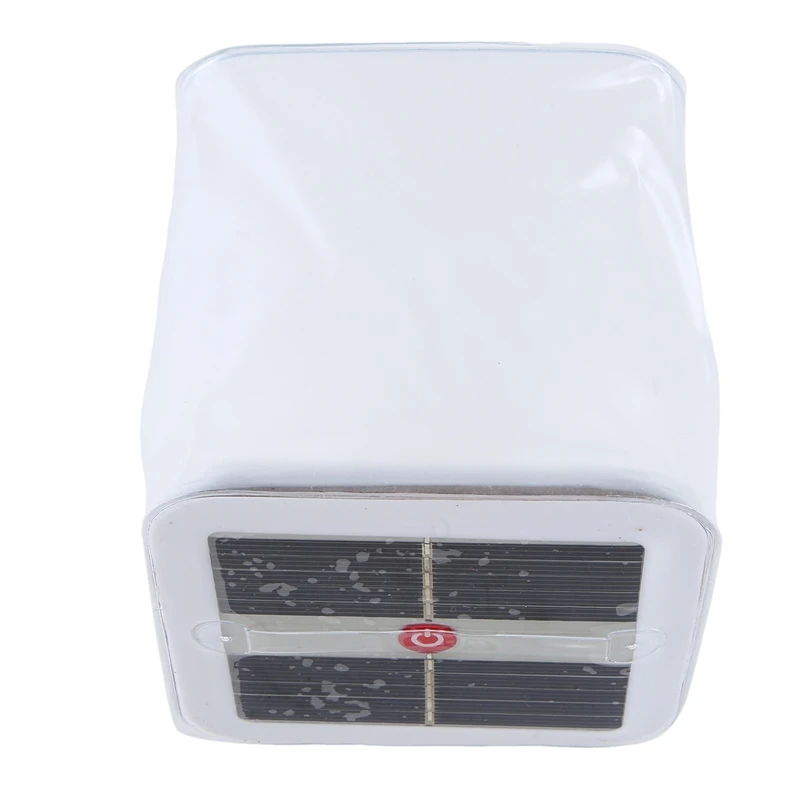Надувной складной белый светильник с регулируемой яркостью для путешествий на открытом воздухе кемпинг 4