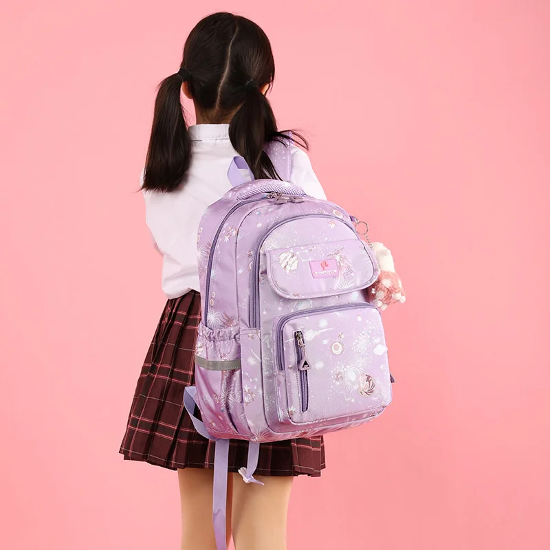 Новые Детские школьные сумки Для девочек, Ортопедический рюкзак, Детский рюкзак, школьный рюкзак для начальной школы, Детские сумки для книг mochila 5