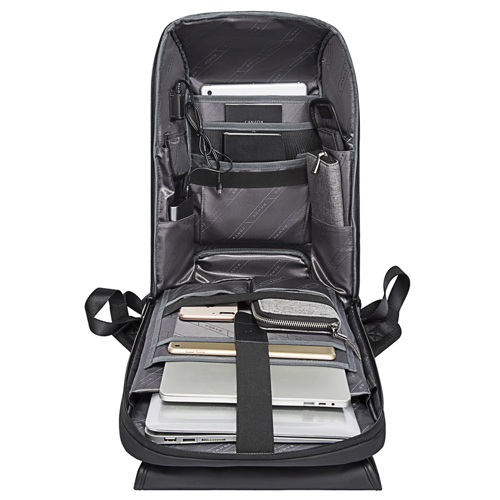 Новые рюкзаки для ноутбуков BANGE Многофункциональные с водонепроницаемым Большим вместительным рюкзаком для повседневной работы и бизнеса Back Pack Mochila 2