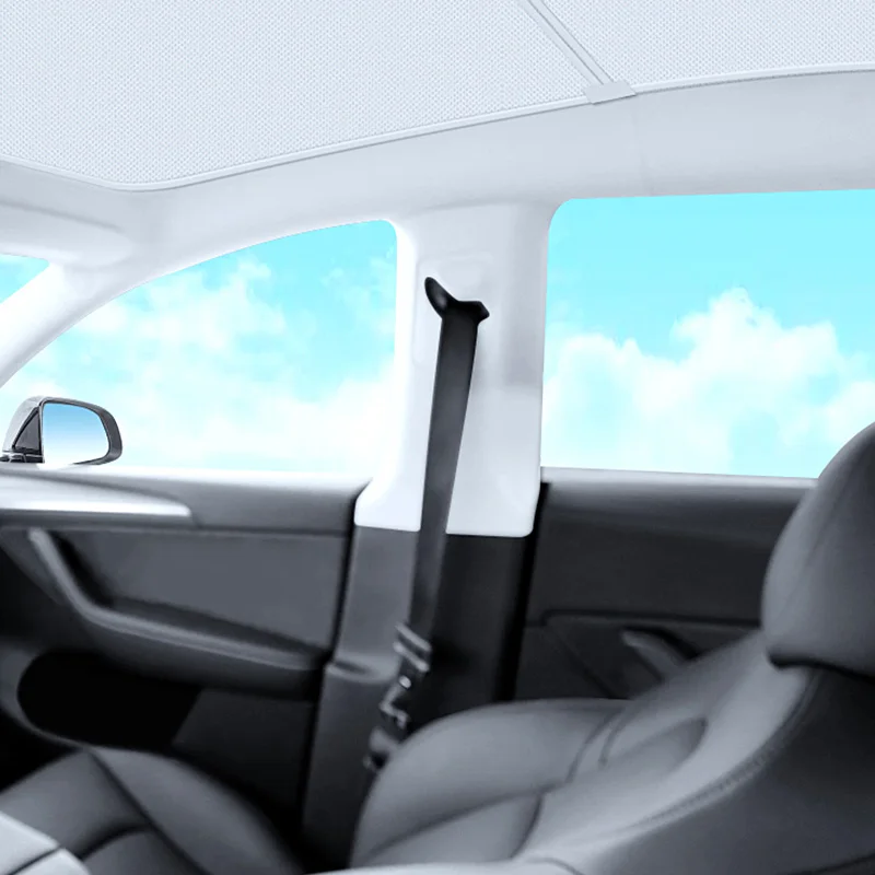 Новый Разъемный Солнцезащитный Козырек Передний Задний Люк в крыше Лобовое стекло Охлаждающий Люк В крыше Стеклянная Крыша для Tesla Модель 3 2016-2021 Модель Y 3