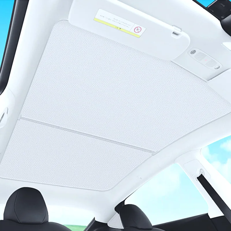Новый Разъемный Солнцезащитный Козырек Передний Задний Люк в крыше Лобовое стекло Охлаждающий Люк В крыше Стеклянная Крыша для Tesla Модель 3 2016-2021 Модель Y 4