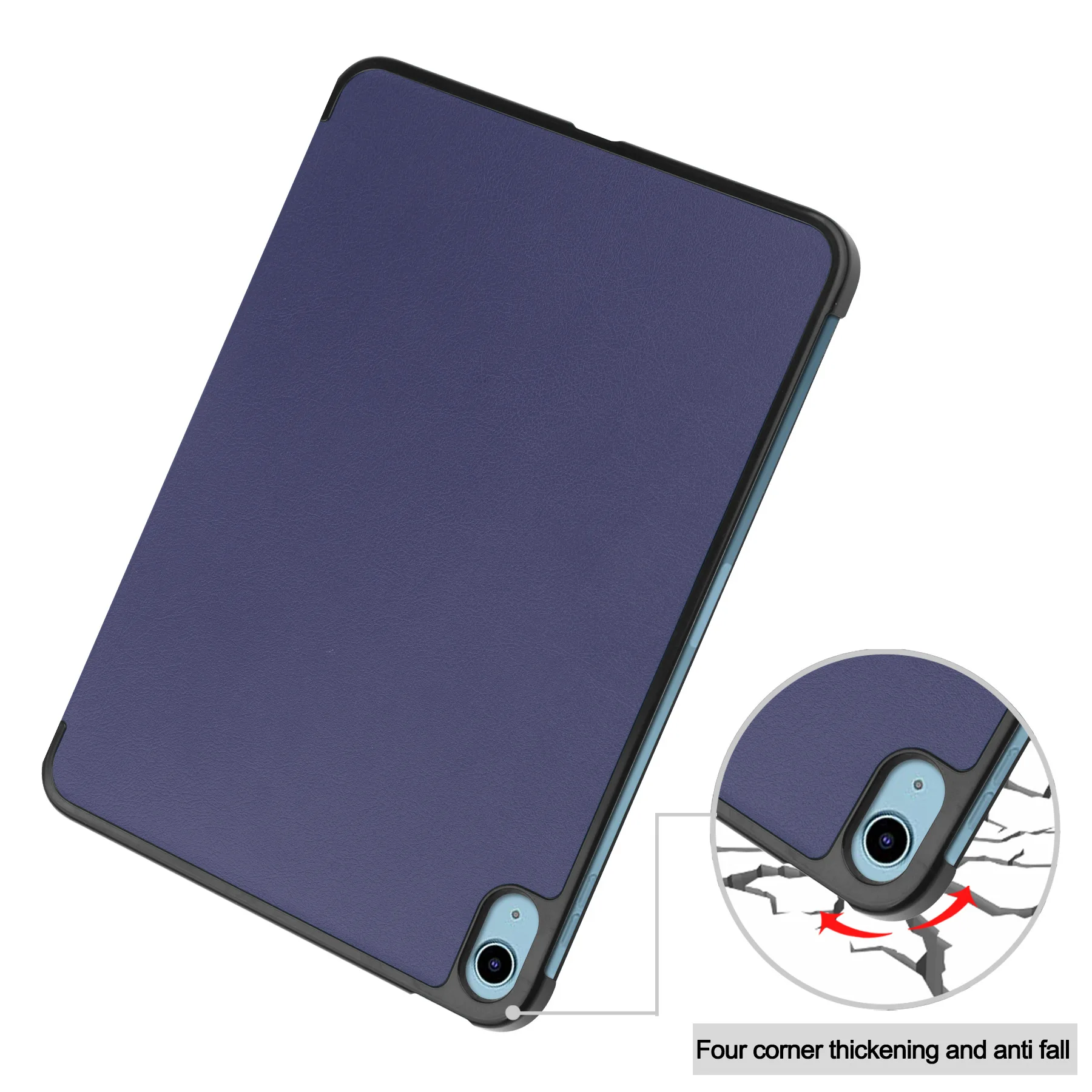 Новый Чехол для 10,9-дюймового планшета I-Pad Защитный Чехол Smart Cover PU + PC shell для 10-го поколения 2022 I'pad 4