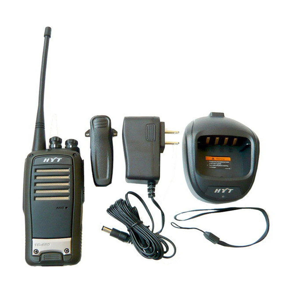 Оригинальный HYT TC-620 Hytera TC620 UHF VHF Двухстороннее радио с 16-канальным аккумулятором 5 Вт BL1204 и зарядным устройством Надежная портативная рация дальнего действия 2