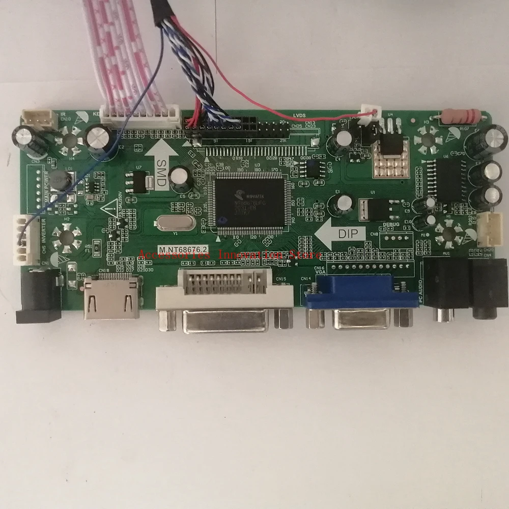 Плата драйвера контроллера Комплект мониторов N173O6-L01 N173O6-L02 N173O6-L03 N173O6-L04 HDMI + VGA + DVI 1600x900 ЖК-светодиодная панель экрана 3