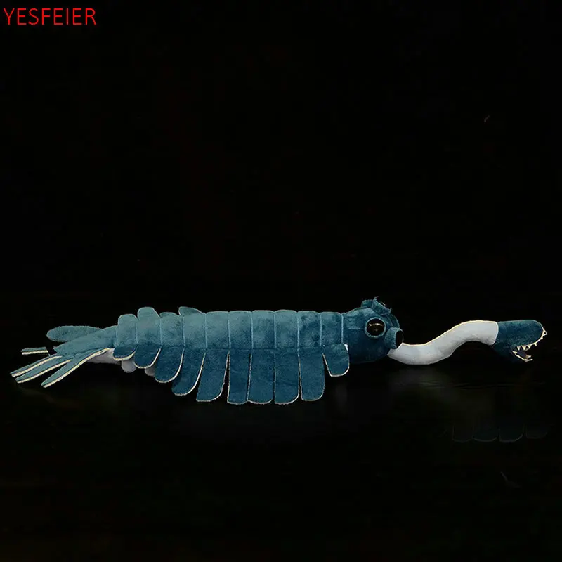 Полная Длина 63 см мл Obabin Sea Scorpion Мягкая Милая Плюшевая Игрушка Opabinia Regalis Walcott Atheriniformes Коллекция Существ Кукла 3