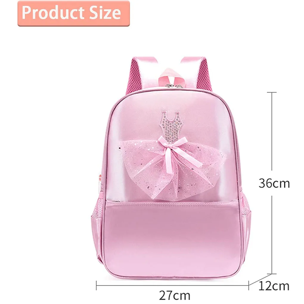 Пользовательское название: Балетный танцевальный рюкзак для маленьких девочек, Балетная сумка для танцев, Персонализированная танцевальная сумка для малышей, гимнастическая сумка для хранения 5