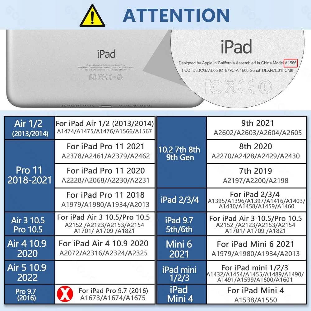 Принципиально Новый iPad 10.2 9th 8th 7th Поколения iPad 10.2 9.7 2018 2017 Чехол для iPad Air 5th/4th Gen Чехол для сна и Пробуждения с Держателем Карандаша 1