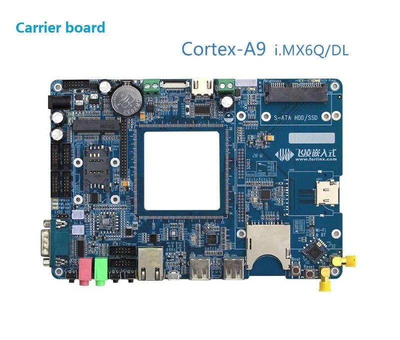 Промышленная материнская плата IMX6 с двухъядерным процессором Cortex-A9 3